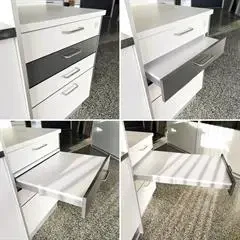 TopFlex skuffe som bliver til bordplade