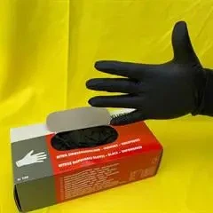 Engangshandsker / nitrilhandsker i sort fra Würth 100stk