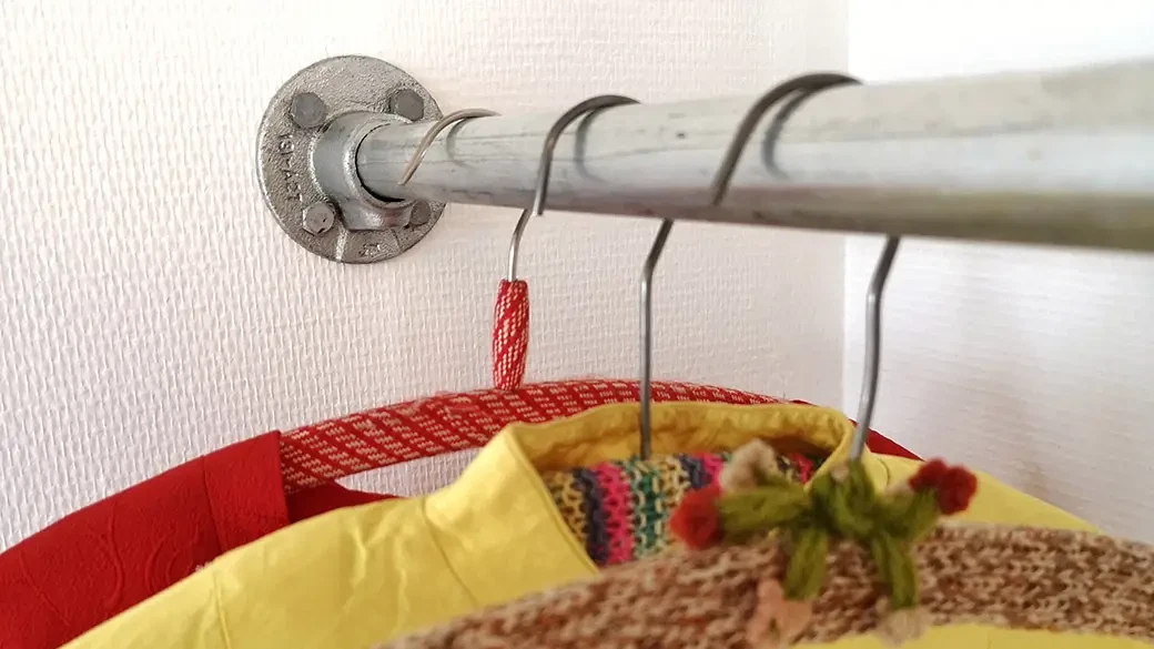 Tøjstativ af vandrør REDUCT