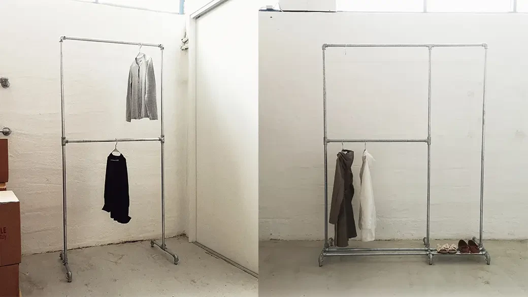 Tøjstativ af vandrør REDUCT